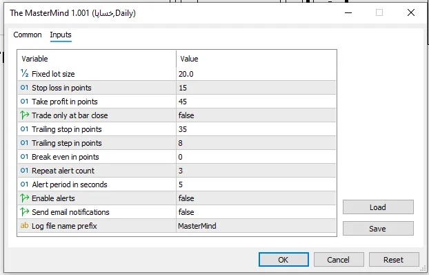 دانلود رایگان اکسپرت The MasterMind برای MetaTrader 5