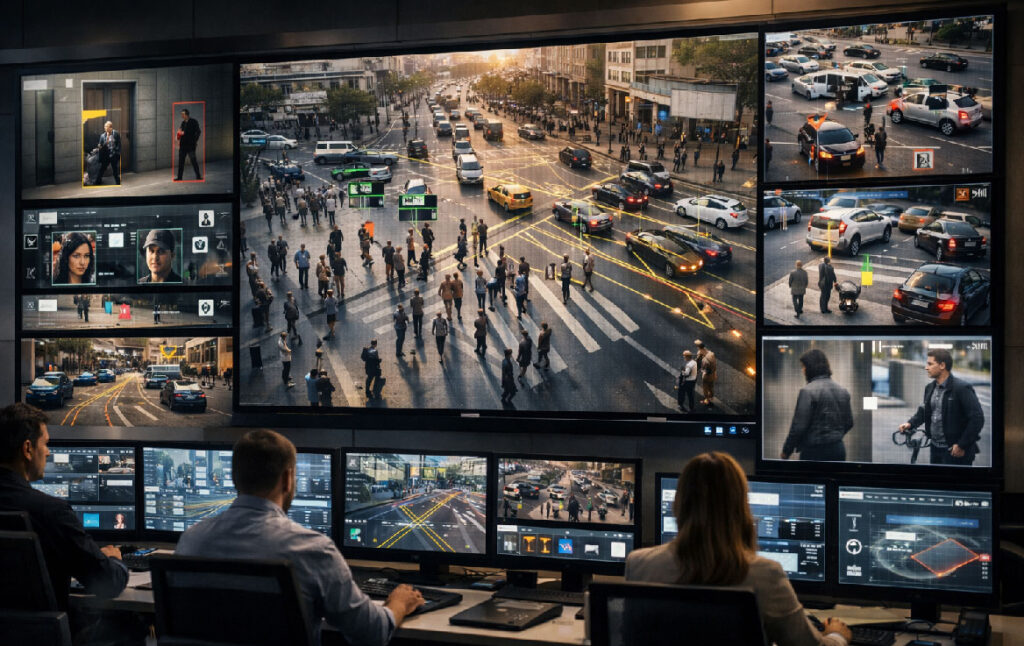 نقش هوش مصنوعی در مدیریت داده‌های تصویری | تحلیل هوشمند تصاویر نظارتی