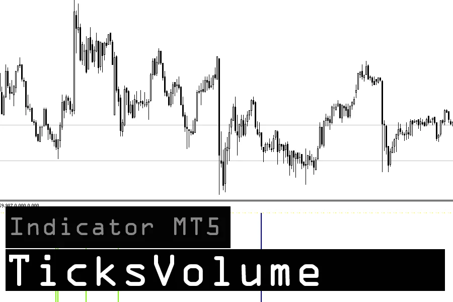 دانلود رایگان اندیکاتور TicksVolume در MetaTrader 5