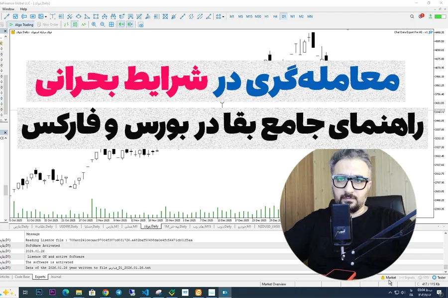 معامله‌گری در شرایط بحرانی؛ راهنمای جامع بقا در بورس و فارکس