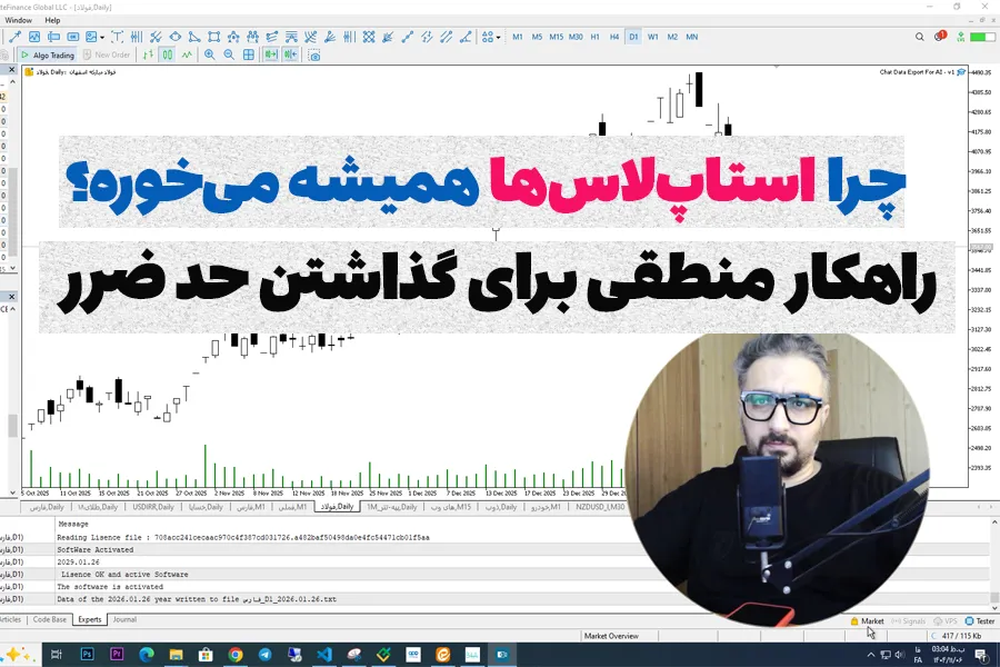 چرا استاپ‌لاس‌ها یا حد ضرر همیشه می‌خوره؟ ارائه راهکار عملی