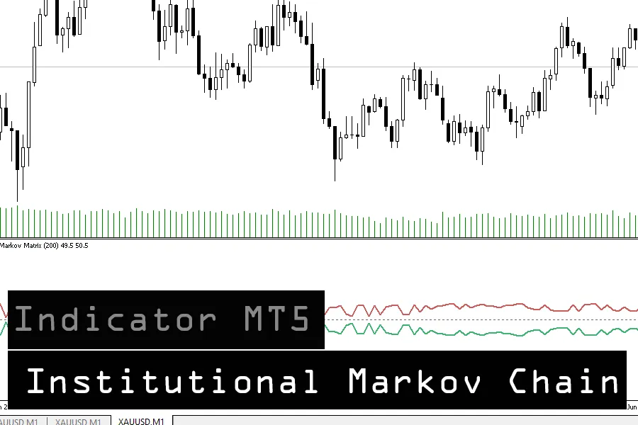 دانلود اندیکاتور Markov Chain Matrix ابزار تحلیل احتمالاتی پیشرفته است که با استفاده از مدل زنجیره مارکوف برای متاتریدر 5 در بازار فارکس