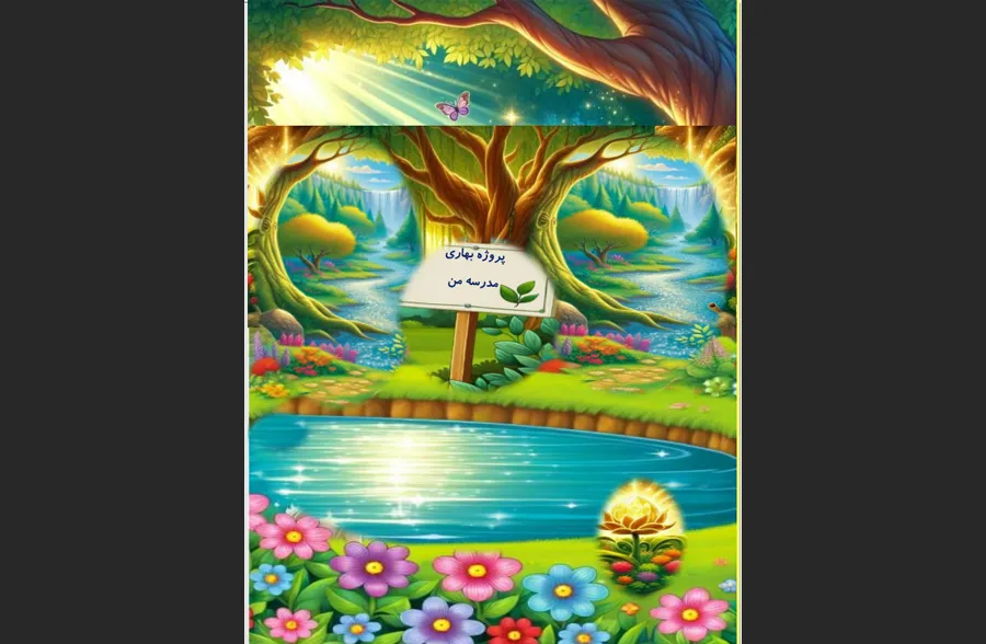 پروژه بهاری مدرسه من