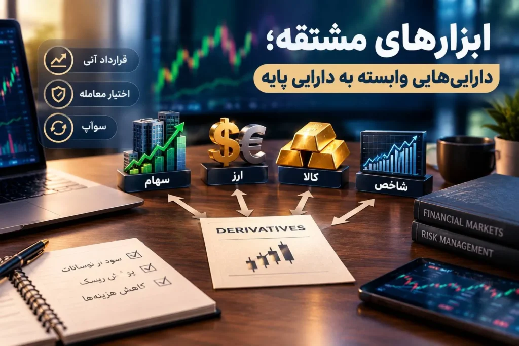 ابزارهای مشتقه؛ داراییهایی وابسته به دارایی پایه