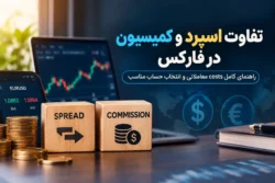 تفاوت اسپرد و کمیسیون در فارکس راهنمای کامل costs معاملاتی و انتخاب حساب مناسب