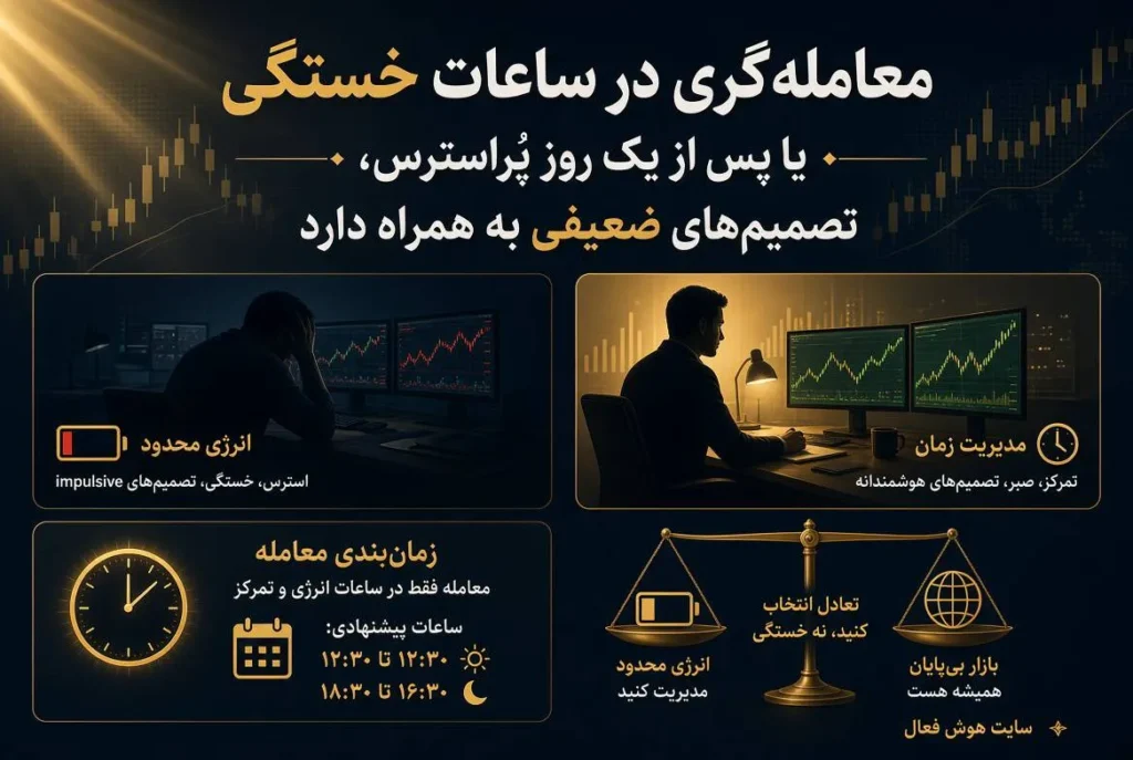 ۱۳. نادیده گرفتن مدیریت زمان و انرژی