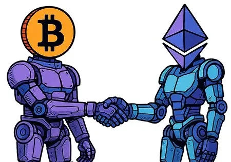 تفاوت بیت کوین و اتریوم
