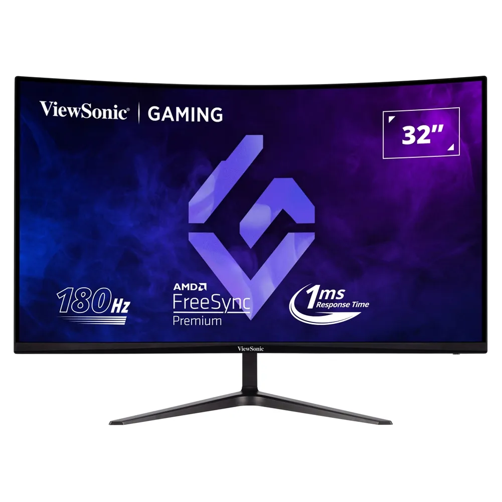 مانیتور خمیده گیمینگ 32 اینچ ویوسونیک مدل VX3218C-2K با وضوح QHD، پنل VA و نرخ