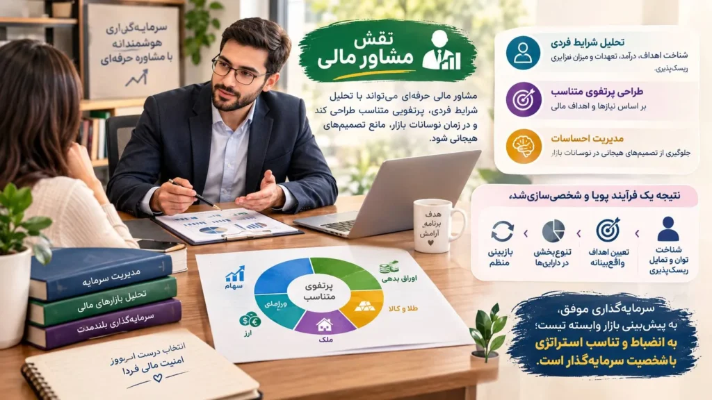 نقش مشاور مالی