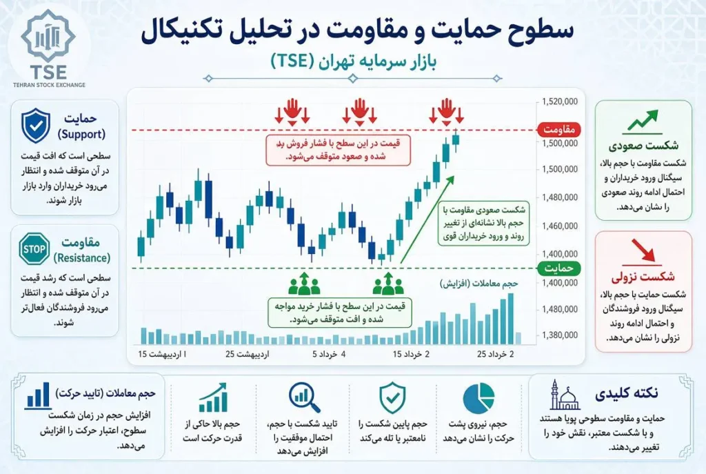 سطوح حمایت و مقاومت