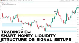 دانلود اندیکاتور Smart Money Liquidity Structure OB Signal Setups  در تریدینگ ویو برای ارزدیجیتال