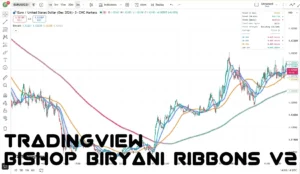 دانلود اندیکاتور Bishop Biryani Ribbons V2 با هدف ارائه یک نمای کامل از روند بازاردر تریدینگ ویو برای ارزدیجیتال
