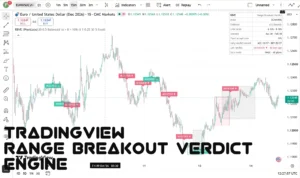 دانلود اندیکاتور Range Breakout Verdict Engine تشخیص خودکار محدوده‌های قیمتی در تریدینگ ویو برای ارزدیجیتال