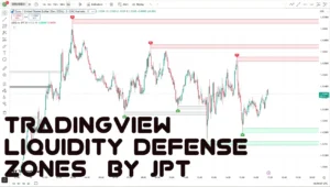 دانلود اندیکاتور Liquidity Defense Zones (LDZ) by JPT با هدف شناسایی و ترسیم نواحی نقدینگی در تریدینگ ویو برای ارزدیجیتال