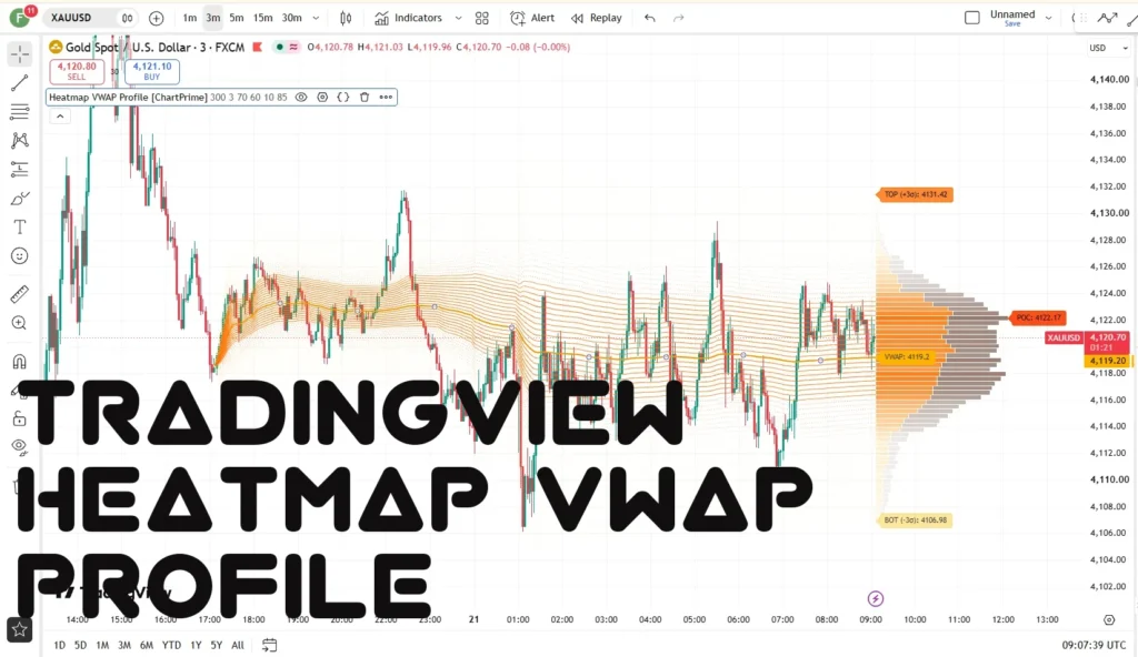 اندیکاتور Heatmap VWAP Profile